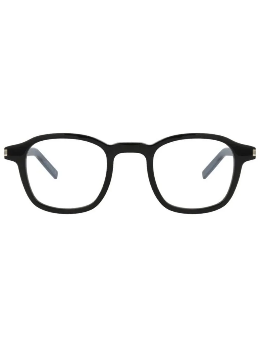 New Saint Laurent Mens Round/Oval Black Black Transparent Fashion Designer Eyegl